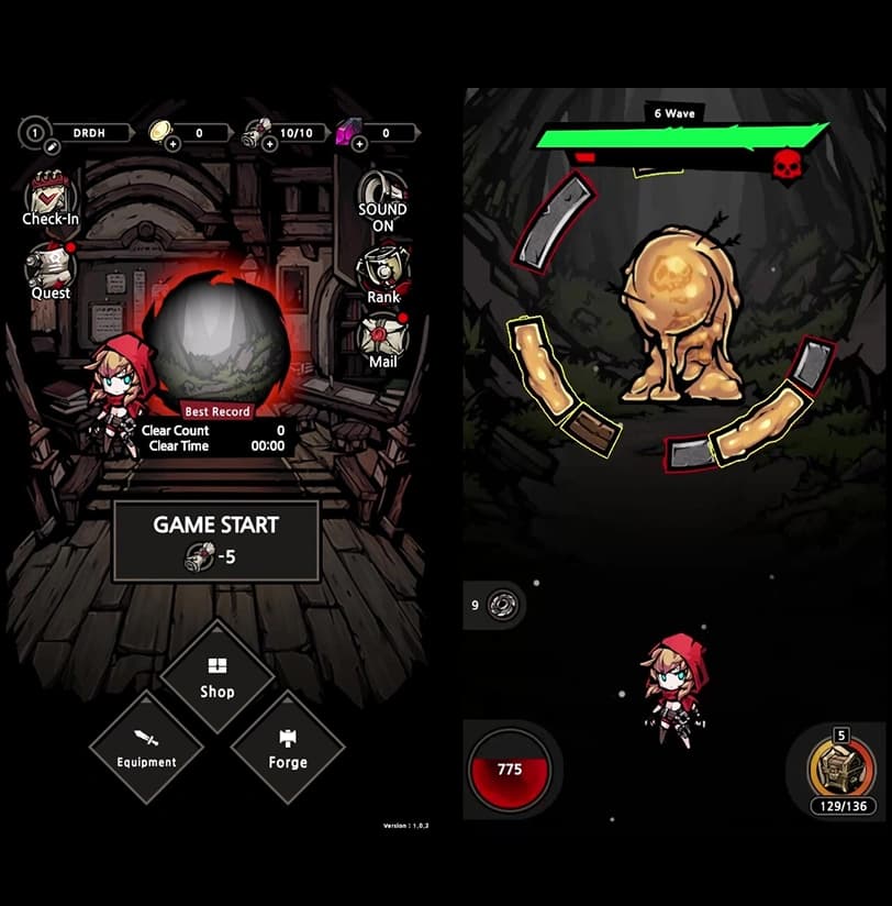Dungeon Rouge 2 Play Example 2